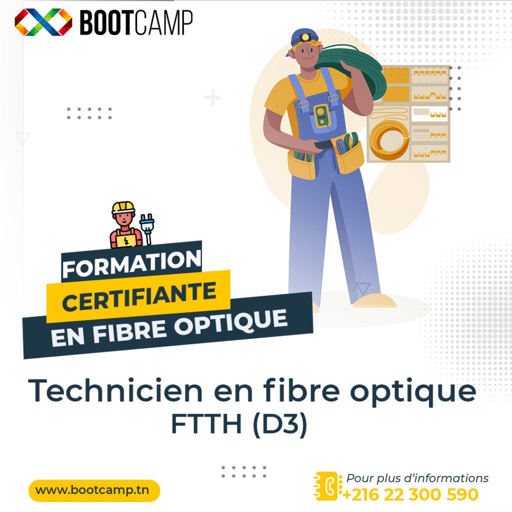 Formation Technicien en fibre optique FTTH (D3)