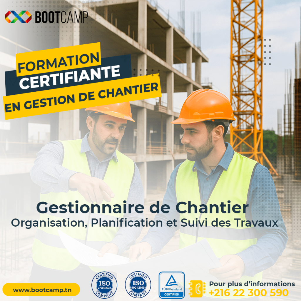 Gestionnaire de Chantier : Organisation, Planification et Suivi des Travaux
